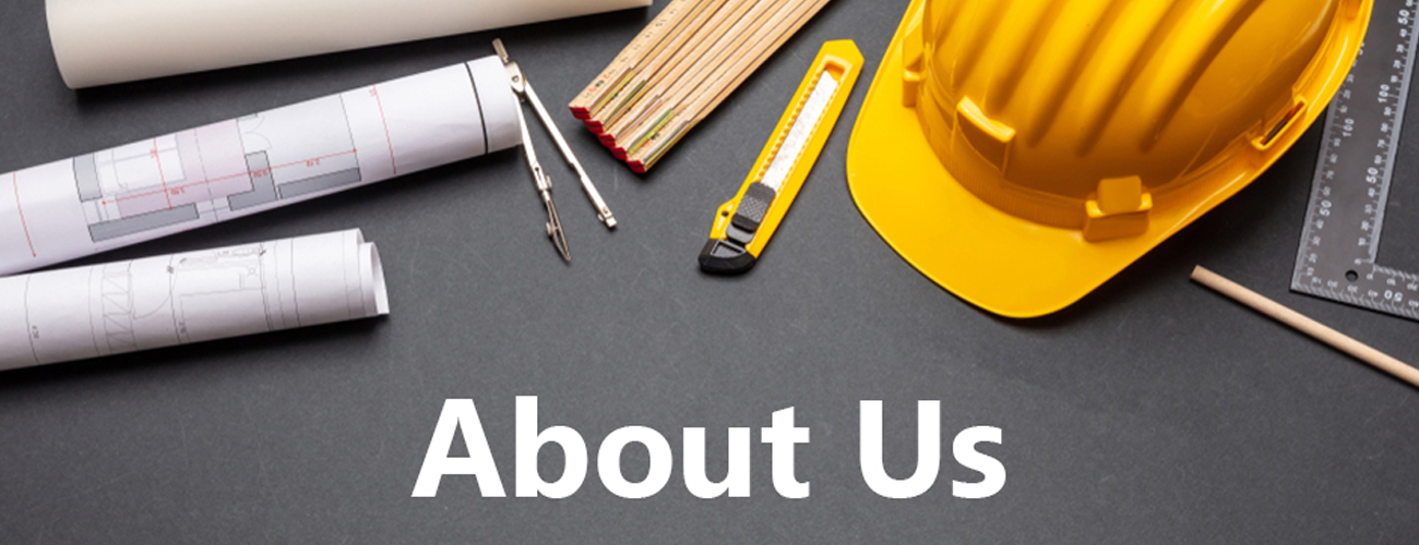 Modern building construction project